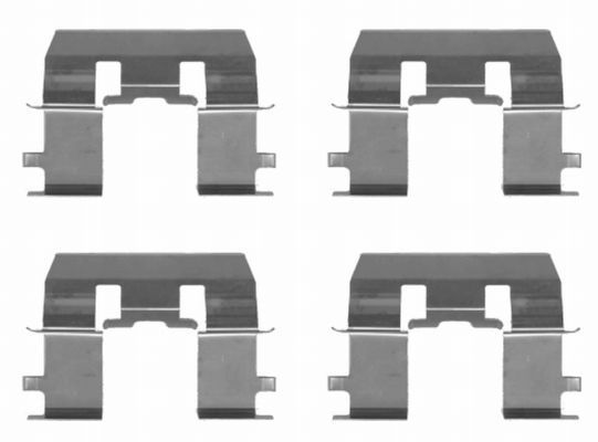 HELLA PAGID Комплектующие, колодки дискового тормоза 8DZ 355 203-021